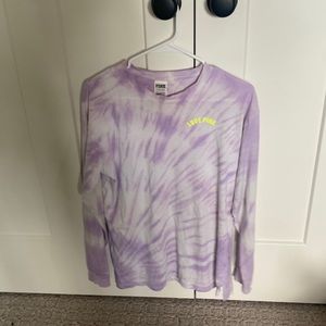 PINK purple and white long sleeve